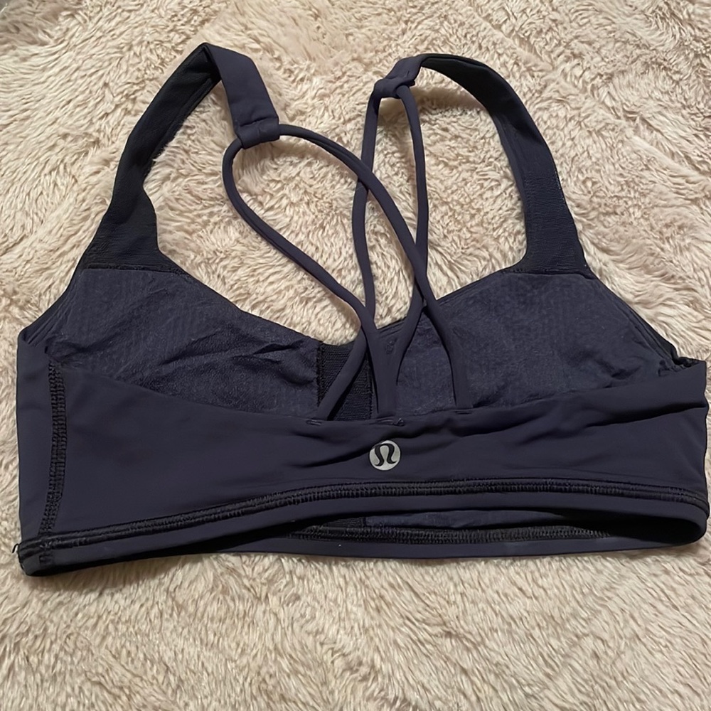 Lululemon Sports Bra, x-small, black